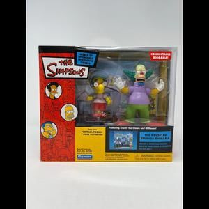 Retro 2003 Playmates The Simpsons The Krustylu Studio Connectable Diorama